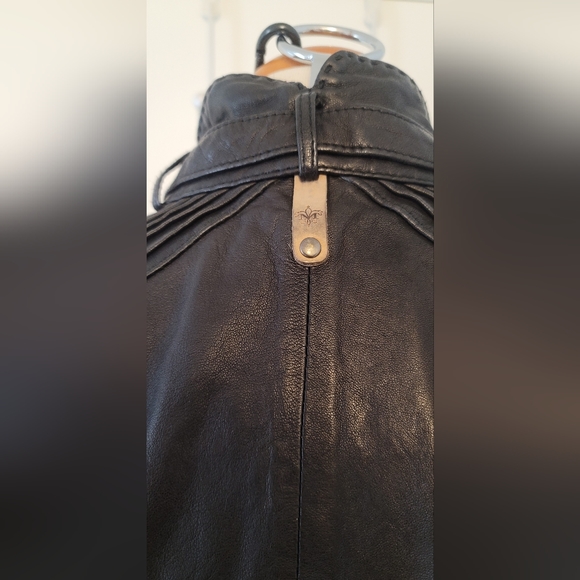 AUTHENTIC CHIC LUXURY LADIES MACKAGE LEATHER JACKET - Picture 4 of 13